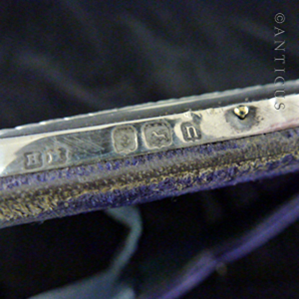 Large Sterling Silver Photo Frame, 1910.