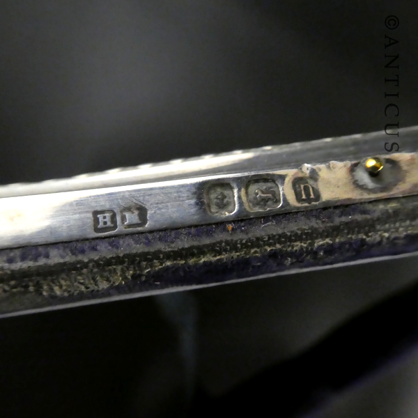 Large Sterling Silver Photo Frame, 1910.