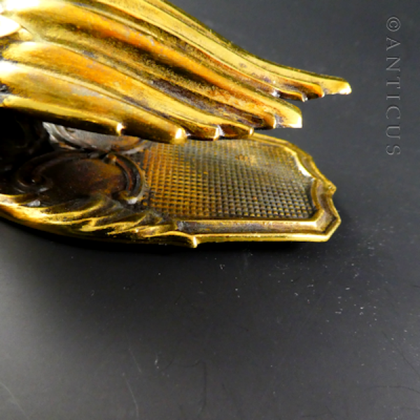 Early Victorian Letter Clip.