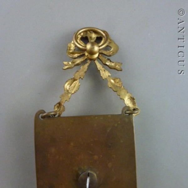 French Marble and Bronze Icon of the Sacred Heart.