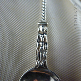 Set of 6 Victorian Silver Apostle Spoons, 1868.