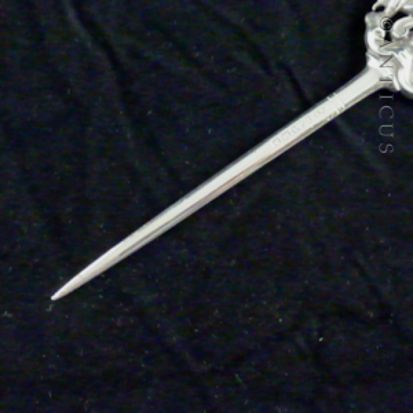 Victorian Meat Skewer, Two Cherubs.