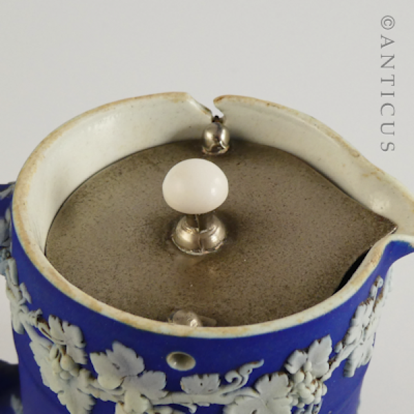 Wedgwood Lidded Pitcher, Mid to Late 1800s.