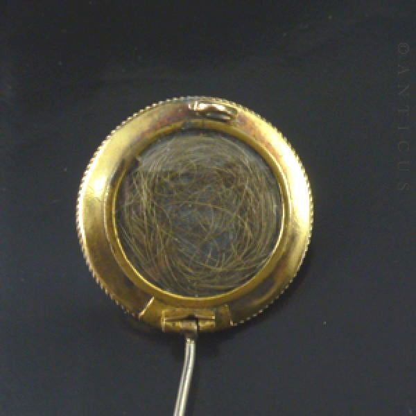 Victorian Gold and Turquoise Target Brooch.