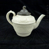 Salt Glaze Victorian Child's Teapot.