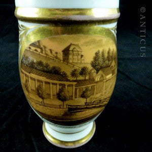 Early 1800s German Chocolate Cup, Hand Painted.