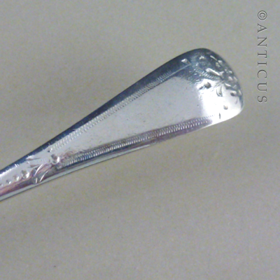 Sterling Silver Butter Spreader, 1910.