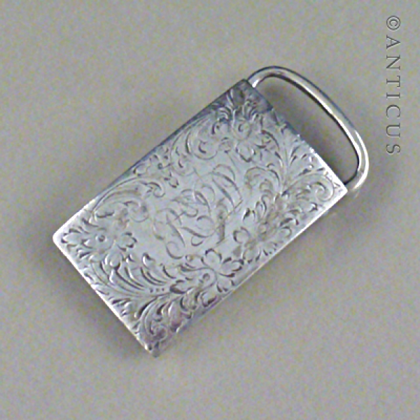 Sterling Silver Buckle, Circa 1915.