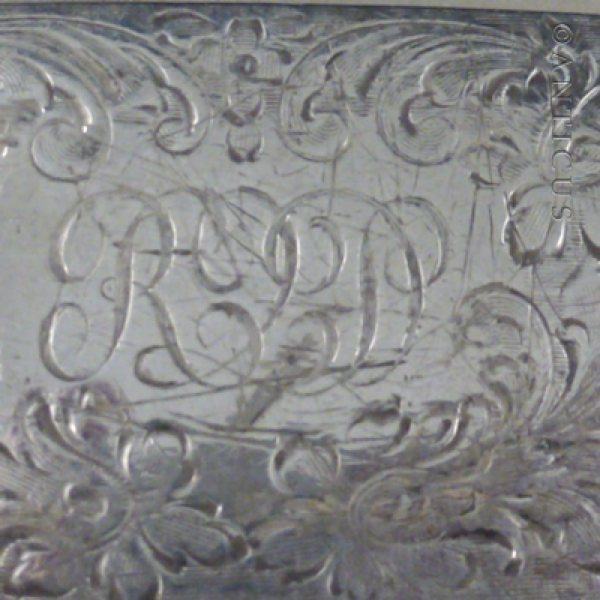 Sterling Silver Buckle, Circa 1915.