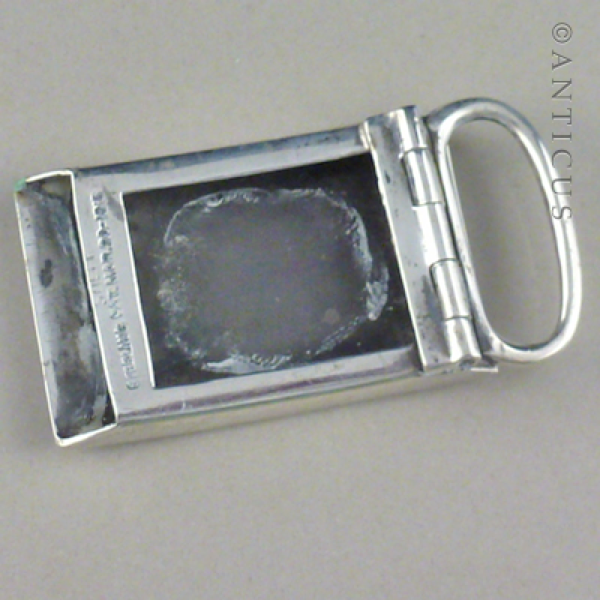 Sterling Silver Buckle, Circa 1915.