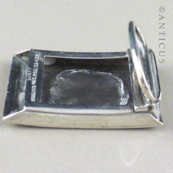 Sterling Silver Buckle, Circa 1915.