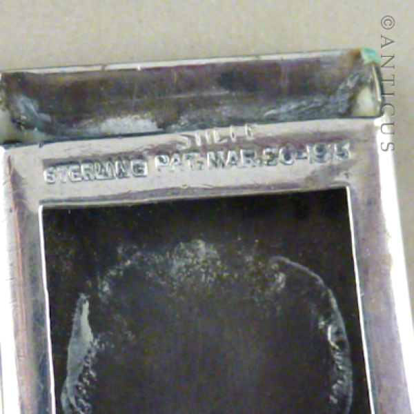 Sterling Silver Buckle, Circa 1915.