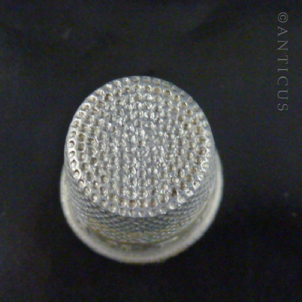 Advertising Thimble, AMP, Aluminium.