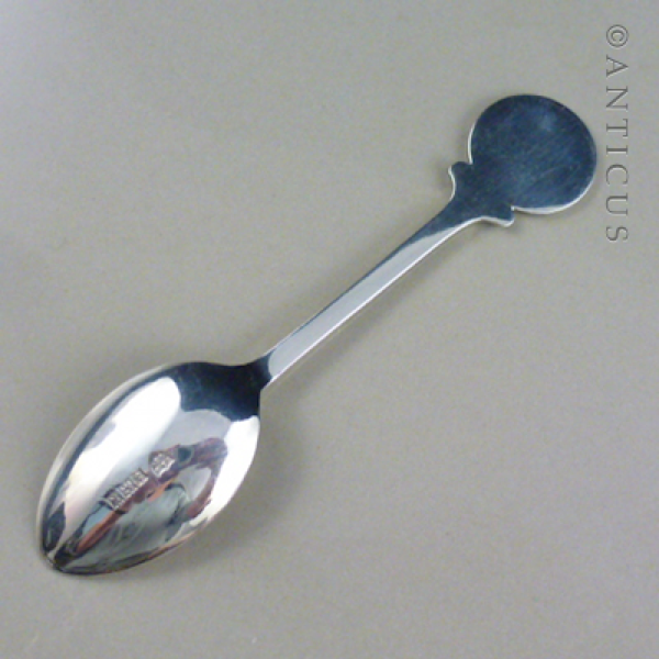 Shipping teaspoon, Sterling Silver, SS Himalaya.