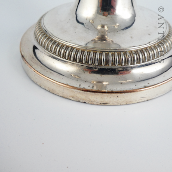 Candelabrum, Two Branch, Old Sheffield Plate.