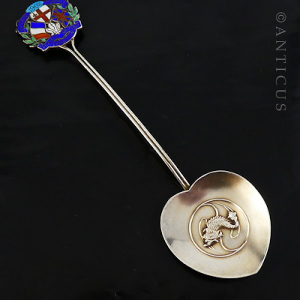 Silver Spoon, Franco-British Exhibition 1908.