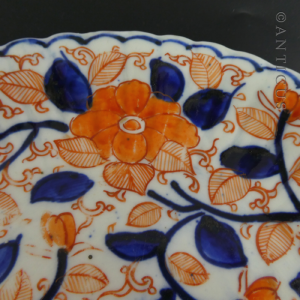 Antique Imari Plate, Late 1800s.