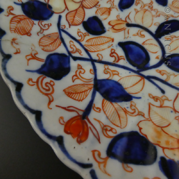 Antique Imari Plate, Late 1800s.