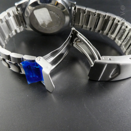 Ducado Gent's Watch, Stainless Steel, Manual Wind, 1970s.