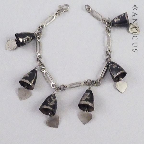 Vintage Thai Bell Bracelet.