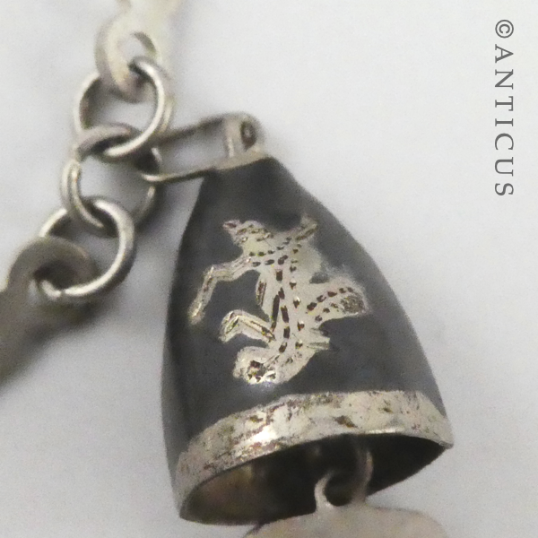Vintage Thai Bell Bracelet.