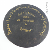 Antique German Round Box.