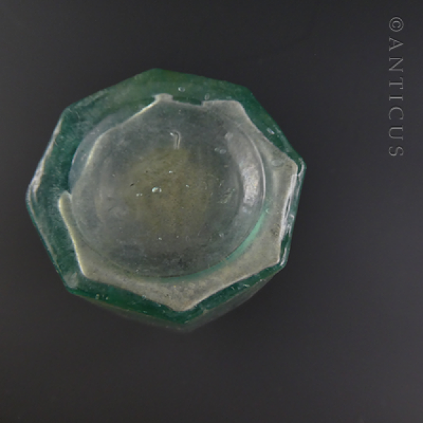 Burst-Top Ink Bottle, Antique.