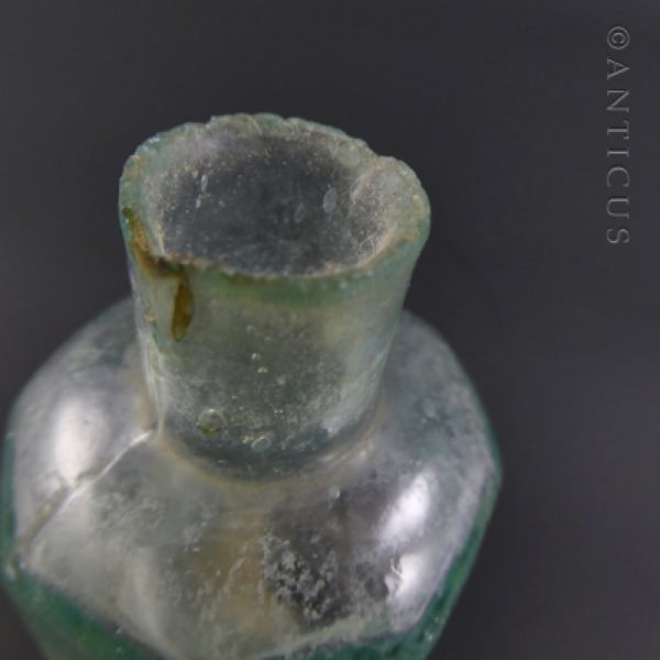 Burst-Top Ink Bottle, Antique.