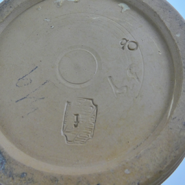 Doulton Silicon-ware Lidded Pot, Faults.