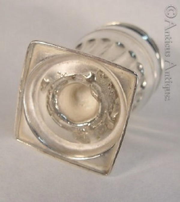 Pair Sterling Pepperettes, Chester 1896.