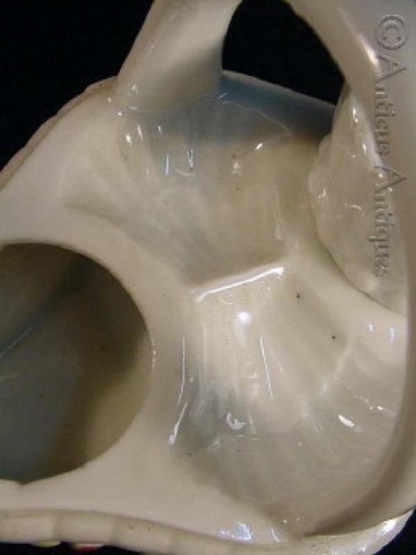 Edwardian Porcelain Egg Cruet.