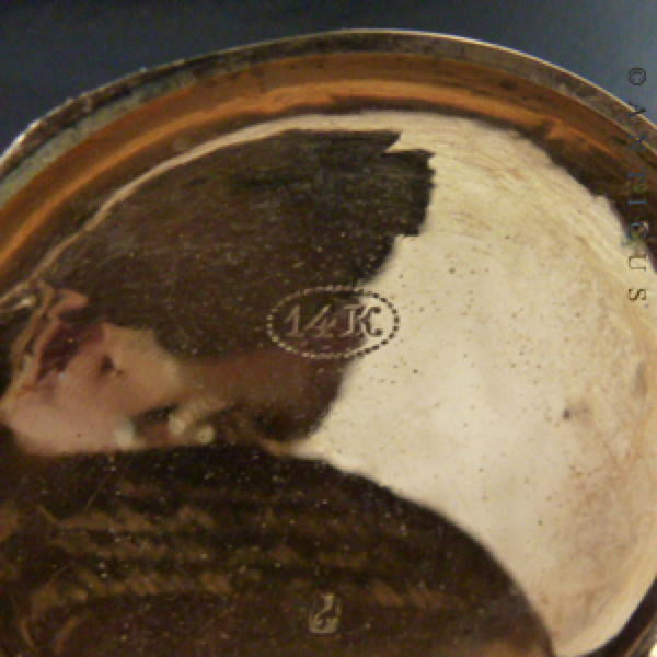 Ladies 14K Gold Vintage Pocket Watch.