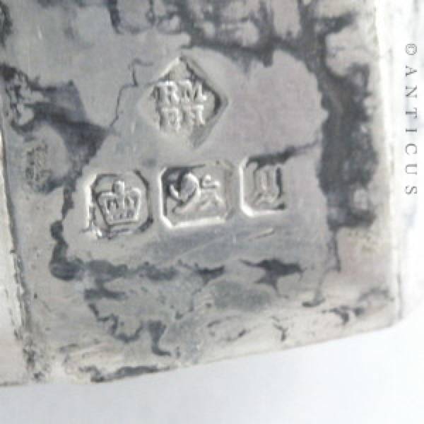 Victorian Large Silver Sugar Castor, 1899.