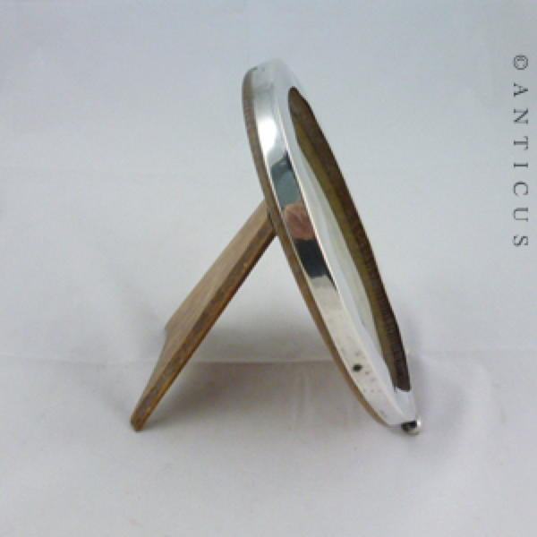 Oval Sterling Silver Photo Frame, 1918.