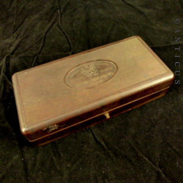 Vintage set of Microid Metric Weights in Bakelite Fitted Box.