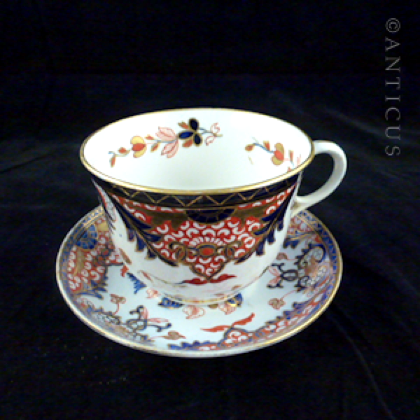 Bloor Derby Large Cup and Saucer.