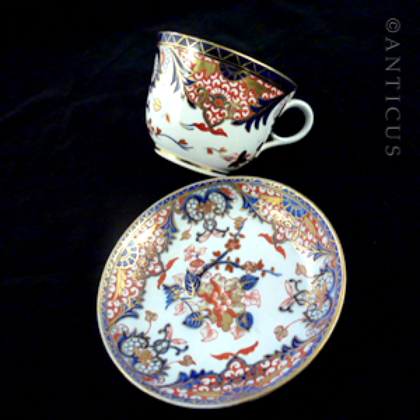 Bloor Derby Large Cup and Saucer.