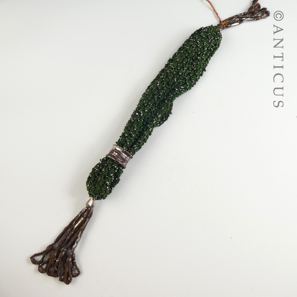 Beaded Miser's Purse Evening Bag.