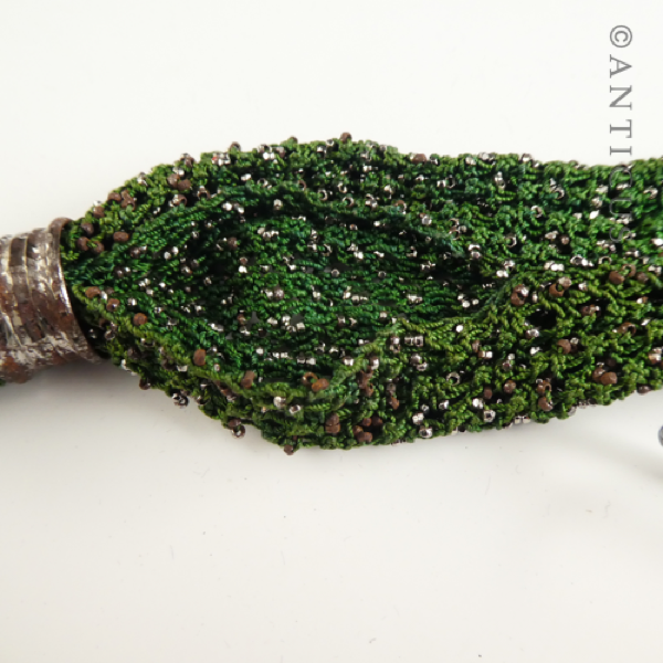 Beaded Miser's Purse Evening Bag.