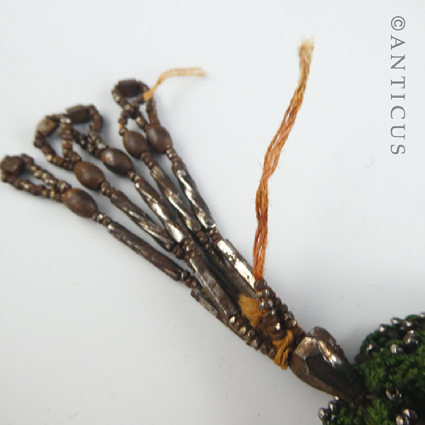 Beaded Miser's Purse Evening Bag.