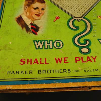 Early 20th Century Pegity Game.