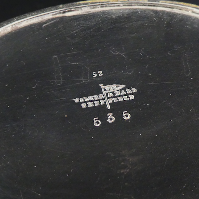 Four Piece Silver Plate Edwardian Tea Service.