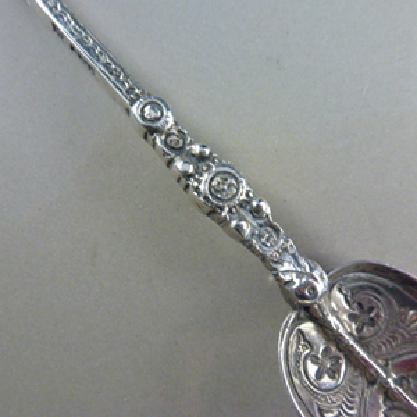 Small Silver Anointing Spoon.