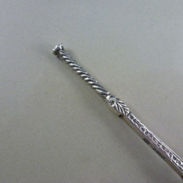 Small Silver Anointing Spoon.