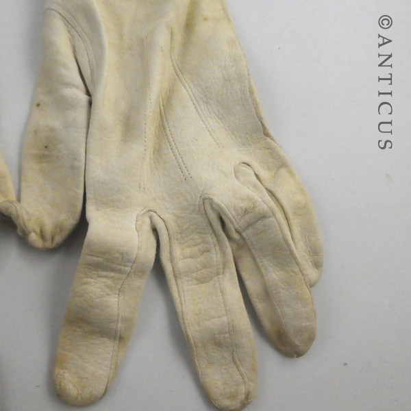 Ball Gown Length Kid Gloves.