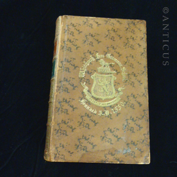 Leather-Bound Histoire de la Réfugiés Protestants.