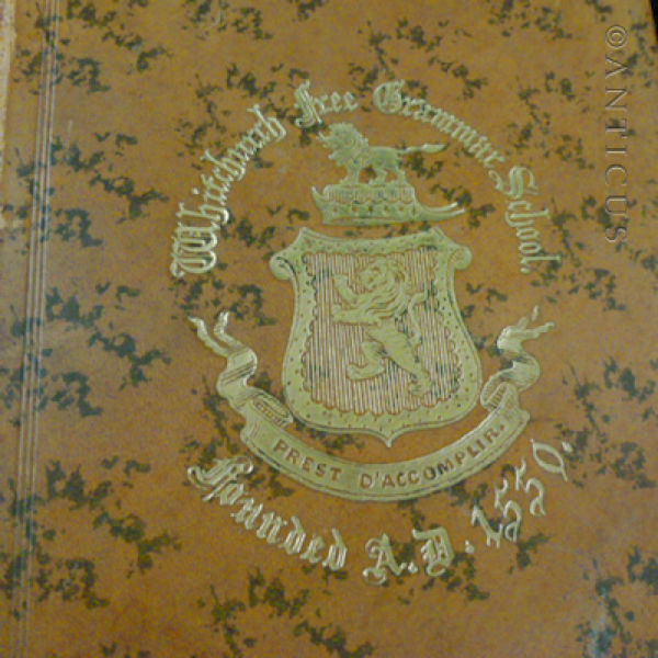 Leather-Bound Histoire de la Réfugiés Protestants.