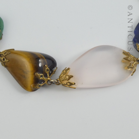 Natural Semi-Precious Stones Necklace.