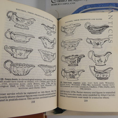 Three Reference Books on Porcelain etc.
