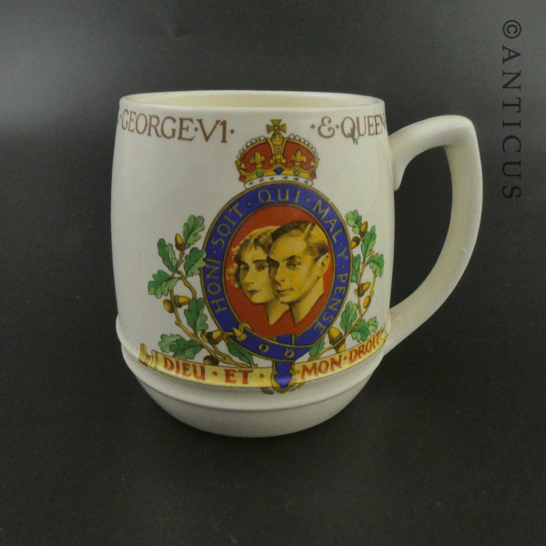 Mintons Coronation Mug, 1937.